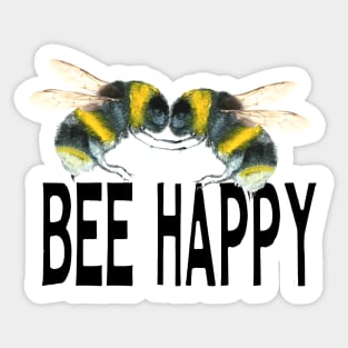 Furever Art✫*¨*.¸¸.✶*¨ BEE HAPPY Sticker